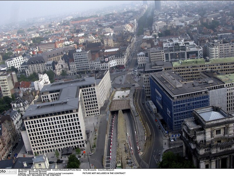 Het Louizaplein.