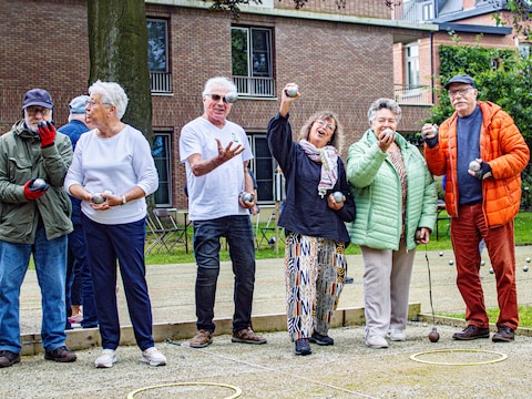 Petanque-wedstrijd in Ekeren