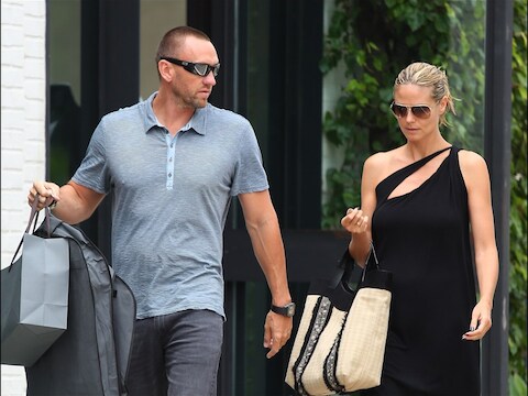 Heidi Klum en Martin Kirsten