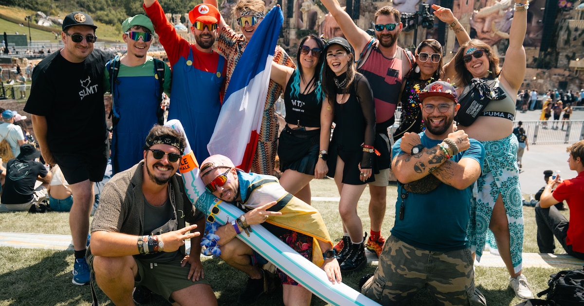 Van farao tot Pokémon: zo vallen deze Tomorrowland-bezoekers op tussen duizenden anderen
