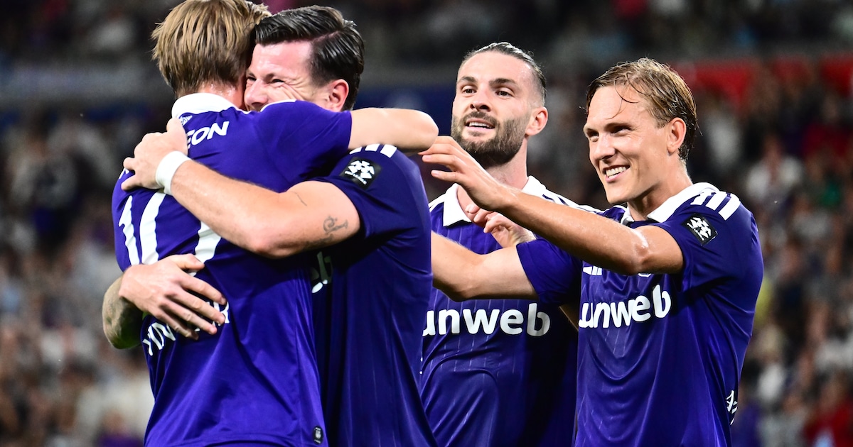 Anderlecht haalt ook in terugmatch uit tegen Kairat Almaty en plaatst zich  voor de Europa League | Sport | HLN.be
