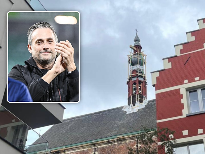 Kapeltoren van KAA Gent-voorzitter Sam Baro moet wijken: “Op bevel van de brandweer”