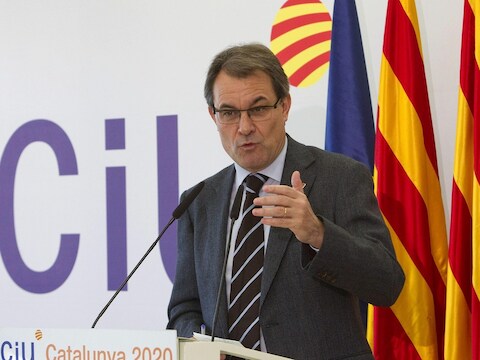 Artur Mas, de regionale president van Catalonië