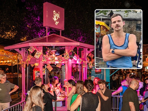 Het Druppelkot eindigde deze Gentse Feesten als Flügelkot, Inzet: Edmond Cocquyt 