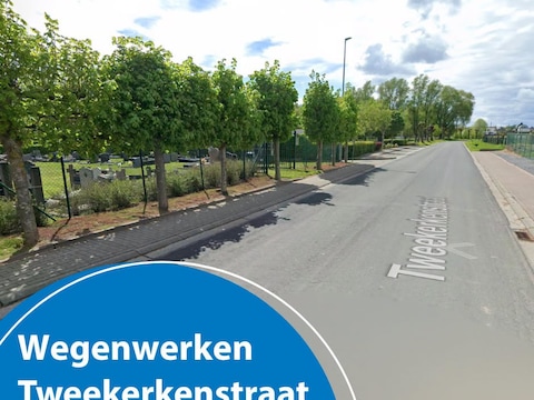 De Tweekerkenstraat is twee dagen afgesloten voor alle verkeer.