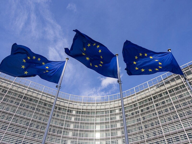 Het hoofdkwartier van de Europese Commissie in Brussel.