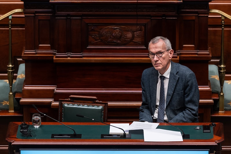 Vicepremier and Minister of Public Health and Social Affairs Frank Vandenbroucke (Vooruit).