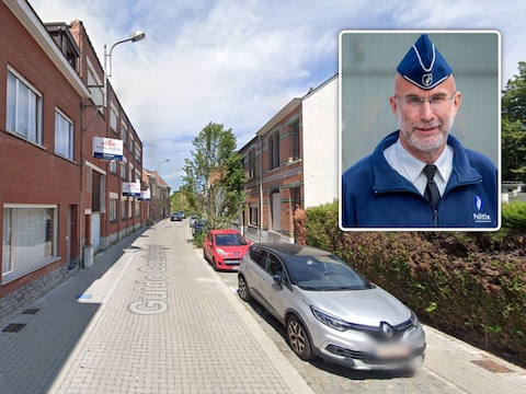 De feiten speelden zich af in de Guido Gezellestraat in Willebroek. Inzet: politiewoordvoerder Dirk Van de Sande.