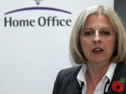 Theresa May.