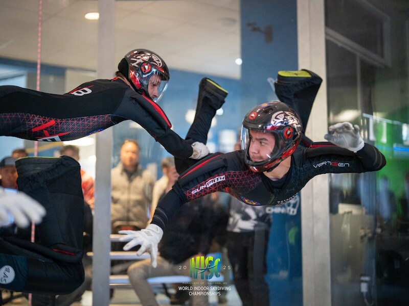 Belgisch militair team HayaBusa pakt brons op WK indoor skydiven: “De snelheid in de nieuwe line-up zit er al”