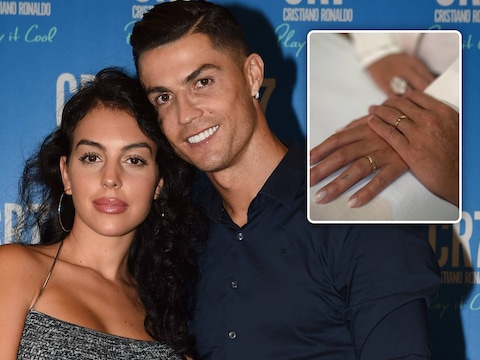 Cristiano Ronaldo en Georgina Rodríguez gaven hun jawoord op 11 augustus. 