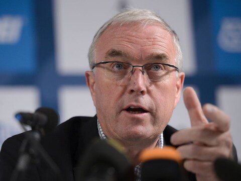 UCI-voorzitter Pat McQuaid.