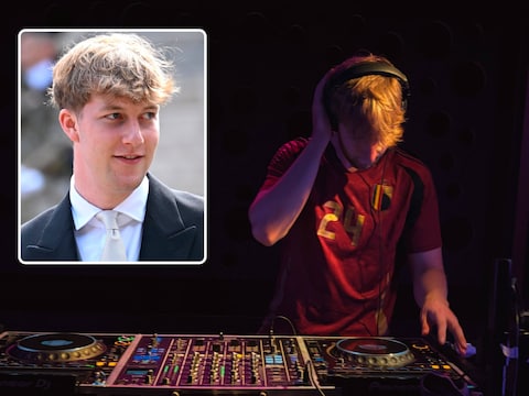Prins Emmanuel als dj Vyntrix