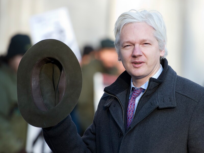 Julian Assange.