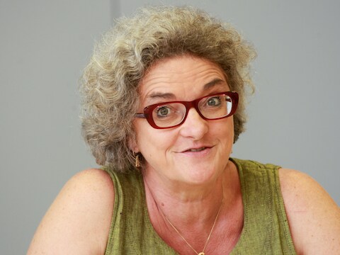 Minister van Werk Monica De Coninck.