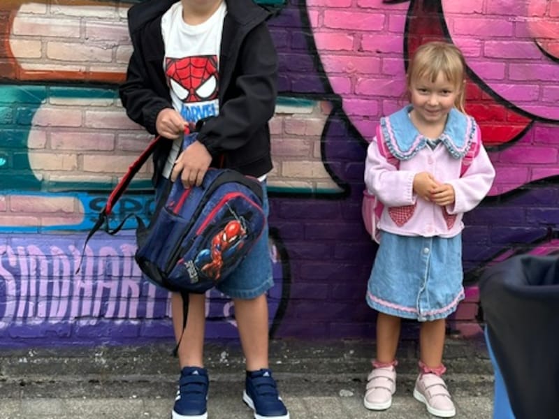 Valentina uit Putte start vol enthousiasme in de tweede kleuterklas