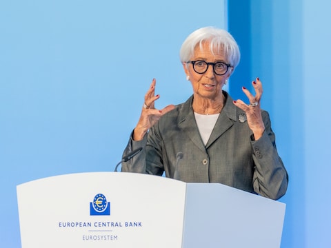 President Christine Lagarde van de Europese Centrale Bank. 