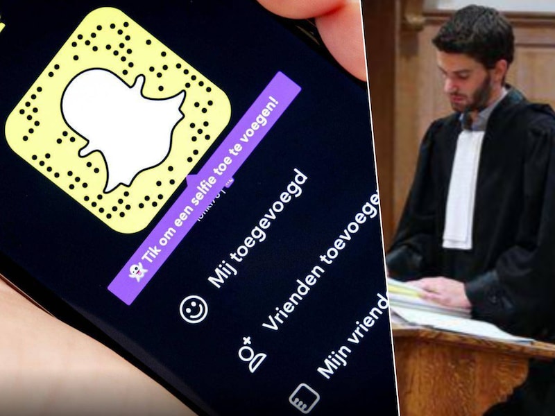 De verdachte zou de contacten met de meisjes onder meer hebben gelegd via de Snapchat-app. Advocaat Brecht Pype verdedigt een burgerlijke partij.
