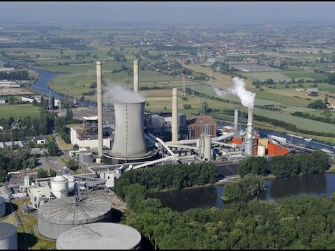 De centrale van Ruien.