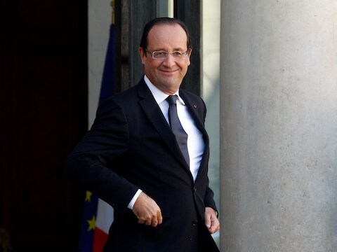 Frans president François Hollande.