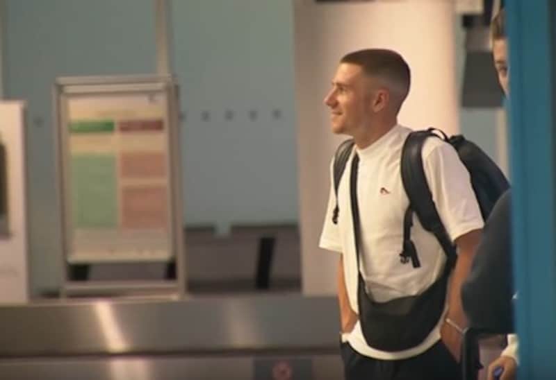 Remco Evenepoel vertrok dinsdag op stage met zijn nieuwe ploeg. 