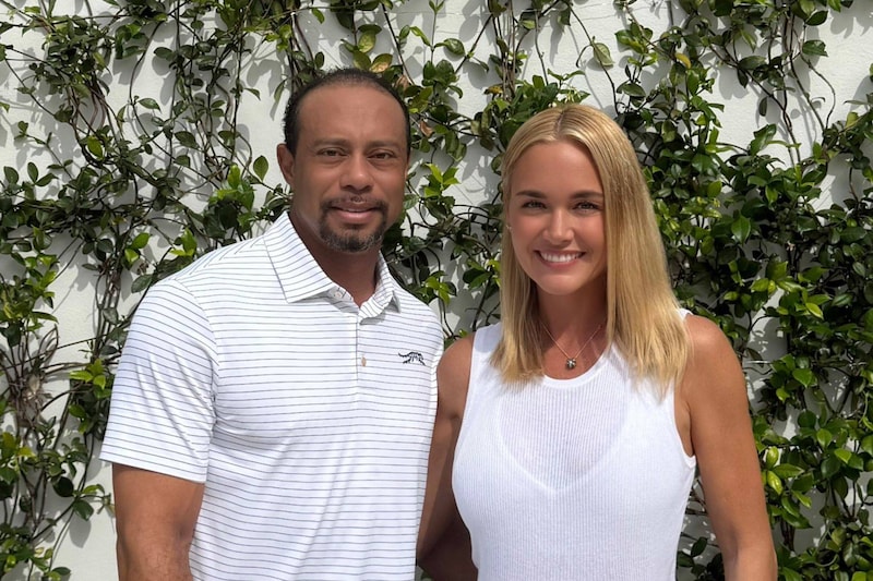Tiger Woods and Vanessa Trump.