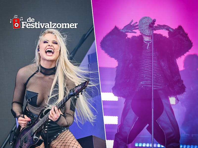 IN BEELD. De gitariste van Machine Gun Kelly, Masked Max en een MILF in het wild: de tofste beelden van Rock Werchter, dag 3