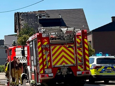 Brand Dunbeek Lubbeek. 