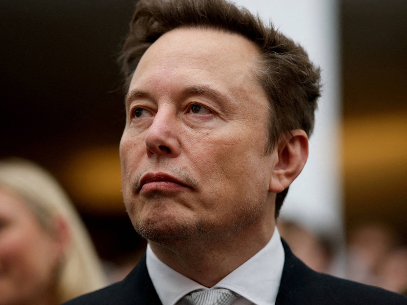 Multimiljardair Elon Musk. 
