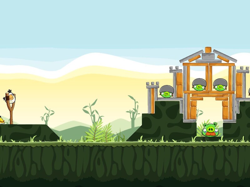 Angry Birds, een populair betalend spel, waarvan klanten in principe nu hun geld terug kunnen vragen.