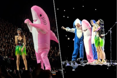 KIJK. Roze haai steelt de show bij concert Katy Perry in Antwerpen