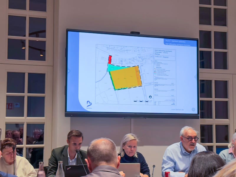 De gemeenteraad in Berlare.