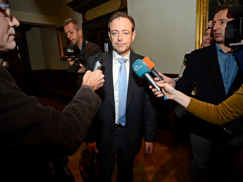 Antwerps formateur Bart De Wever (N-VA).