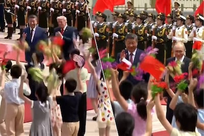 KIJK. “Mijn bezoek was briljanter”: Trump niet onder indruk van identiek bezoek Poetin aan China
