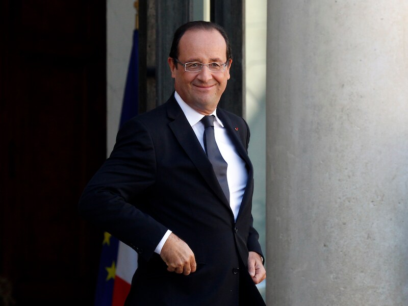 Frans president François Hollande.