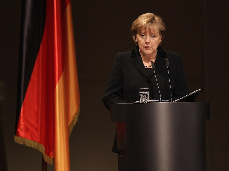 Angela Merkel.