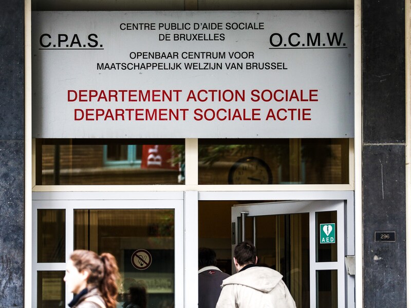 OCMW-kantoor in Brussel.