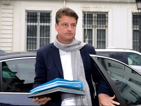 Minister van Begroting Olivier Chastel (MR).