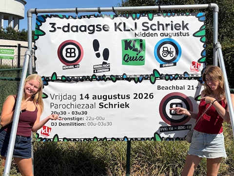KLJ Schriek maakt zich op voor een feestelijk driedaags weekend.