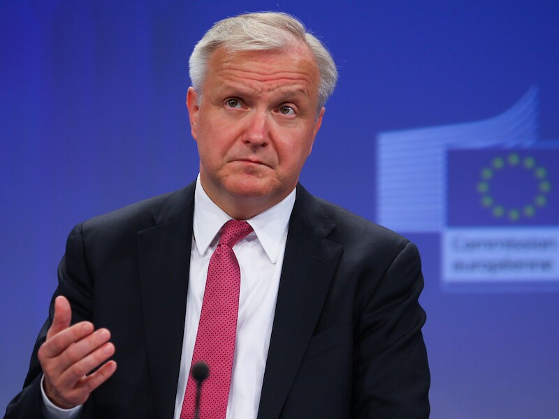 EU-commissaris Olli Rehn.