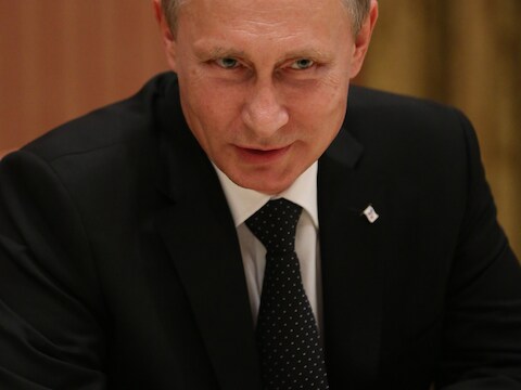 Russisch president Vladimir Poetin.