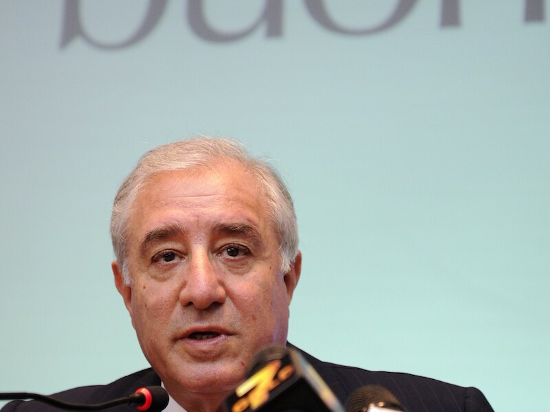 De Italiaanse Senator Marcello Dell'Utri.