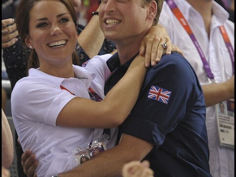 William en Kate op 2 augustus op de Spelen.