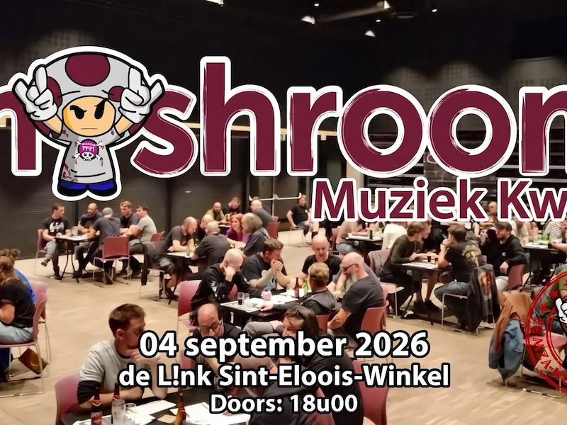 Moshroom Muziek Kwis is toe aan achtste editie: wie kroont zich tot muzikale alleskenner?