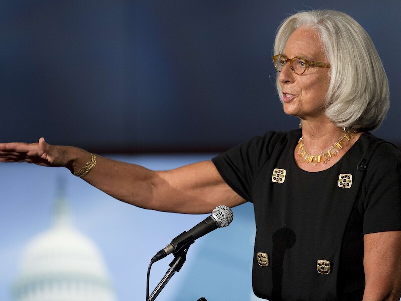IMF-topvrouw Christine Lagarde.