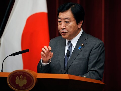 Yoshihiko Noda in december 2011.