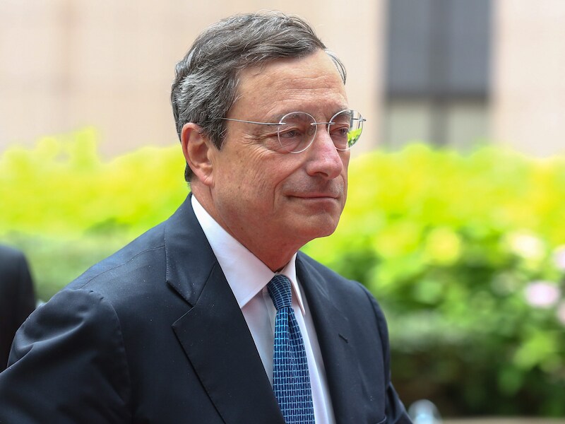 ECB-topman Mario Draghi.
