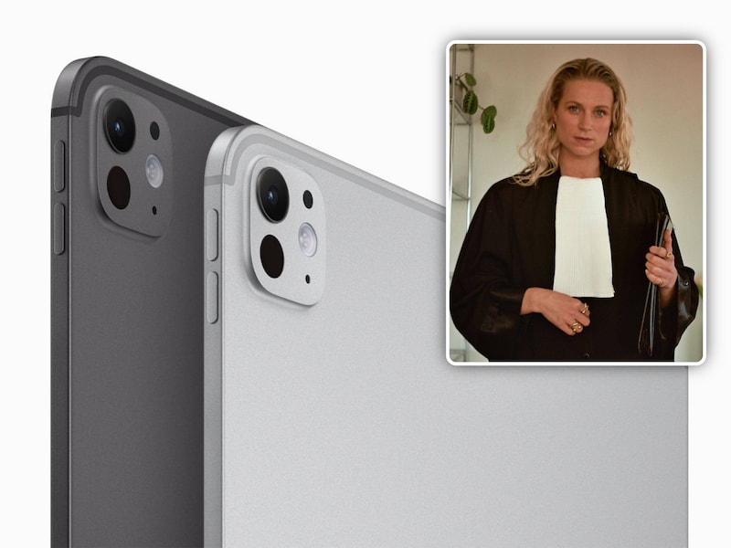 In het verdwenen pakket zaten onder andere drie iPads, Inzet: Meester Esther Cooymans startte haar eigen advocatenkantoor in Gent.