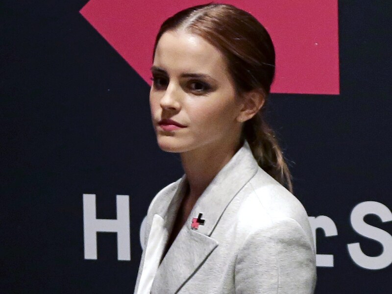 De Britse actrice Emma Watson.