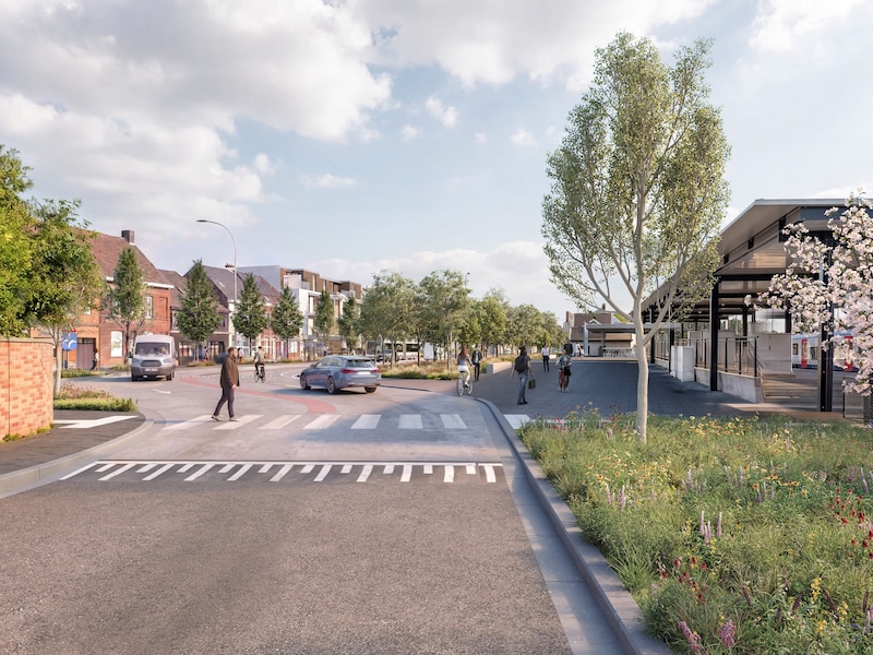 Ingelmunster maakt definitieve plannen voor stationsomgeving bekend: “Dit wordt een volwaardige tweede dorpskern”